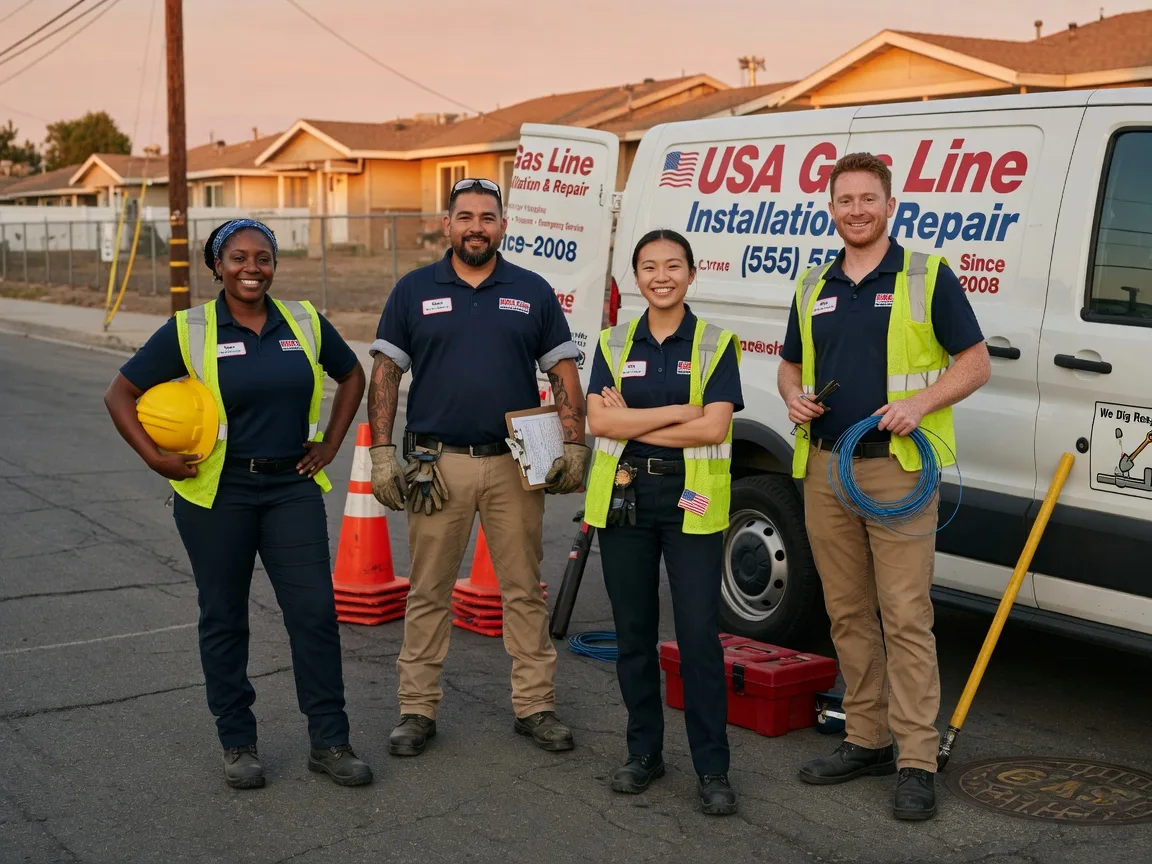 Gas Line Installation company in Enigma, GA